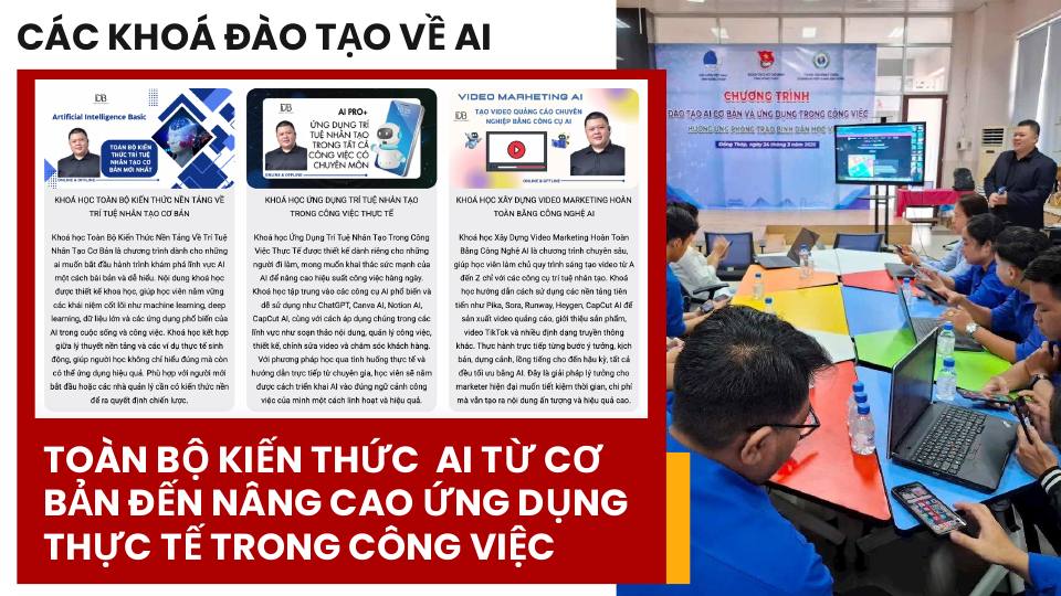 Khóa đào tạo AI
